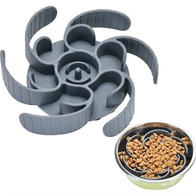 Insèrt de bol de can d'alimentaire lent ajustable